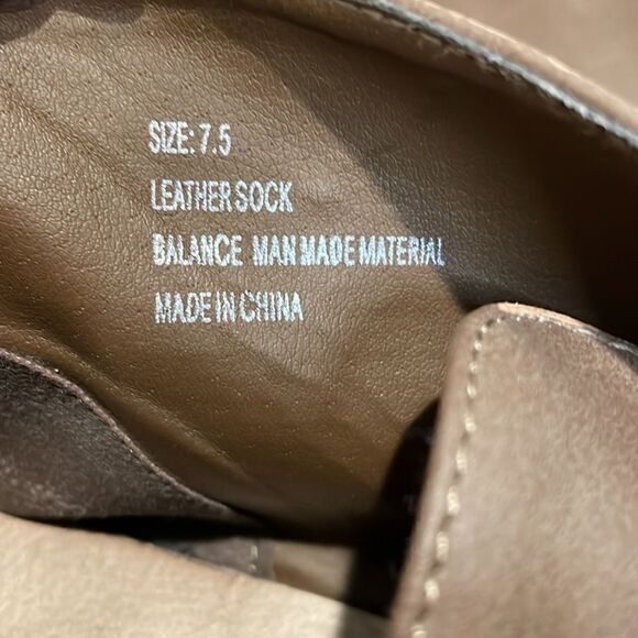 Restricted | Taupe Billy Monk-Strap Shoe size 7.5 - Picture 8 of 10